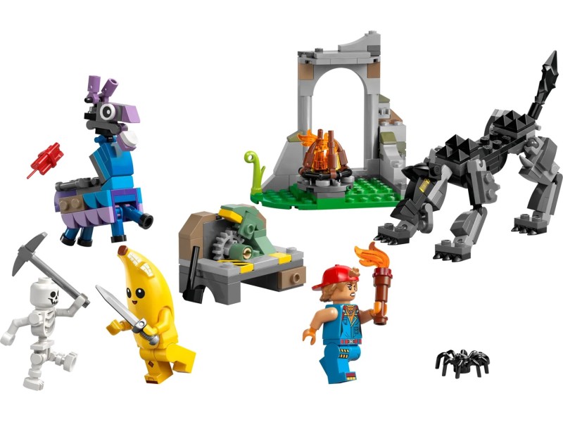 LEGO FORTNITE 77075 Peely & Sparkplug's Camp