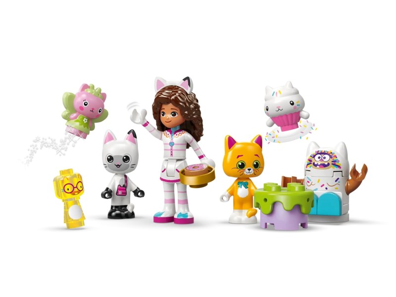 LEGO GABBY’S DOLLHOUSE 11205 Sweet Treat Mountain and Kitty Garden
