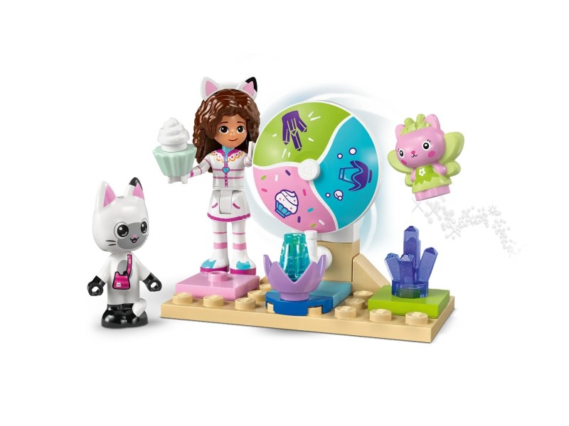 LEGO GABBY’S DOLLHOUSE 11205 Sweet Treat Mountain and Kitty Garden