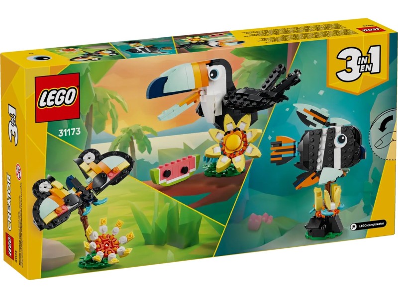 LEGO CREATOR 3 IN 1 31173 Wild Animals: Tropical Toucan
