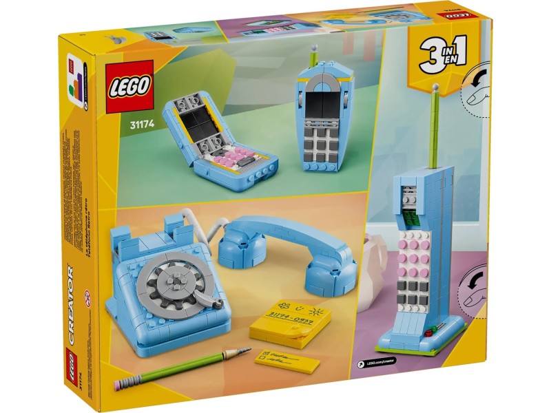 LEGO CREATOR 3 IN 1 31174 Retro Telephone