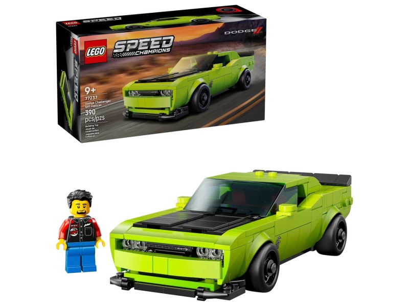 LEGO SPEED CHAMPIONS 77237 Dodge Challenger SRT Hellcat Sports Car