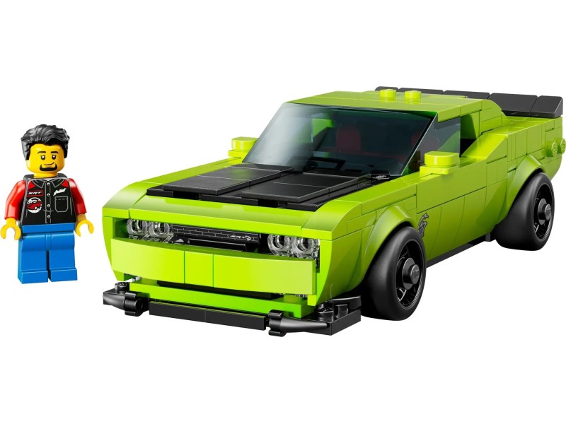 LEGO SPEED CHAMPIONS 77237 Dodge Challenger SRT Hellcat Sports Car
