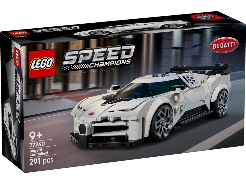 LEGO SPEED CHAMPIONS 77240 Bugatti Centodieci Hyper Sports Car
