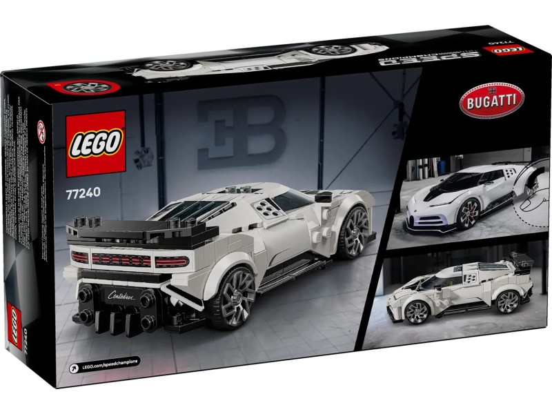 LEGO SPEED CHAMPIONS 77240 Bugatti Centodieci Hyper Sports Car