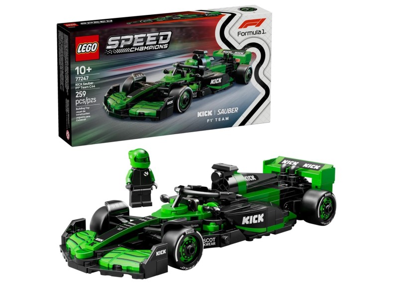 LEGO SPEED CHAMPIONS 77247 KICK Sauber F1 Team C44