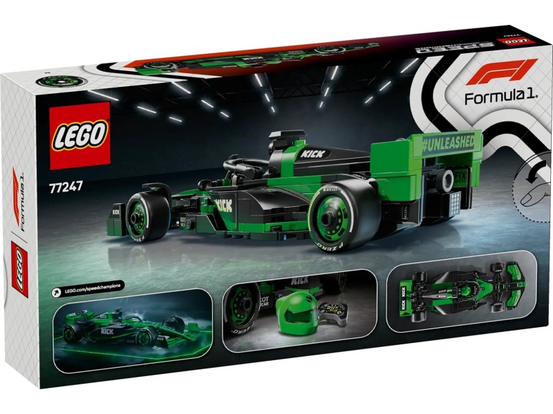 LEGO SPEED CHAMPIONS 77247 KICK Sauber F1 Team C44