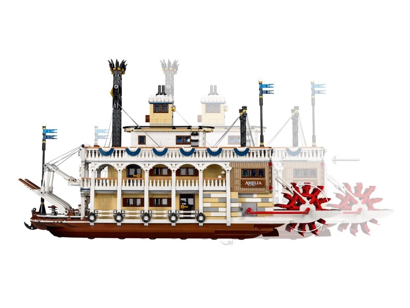 LEGO IDEAS 21356 River Steamboat