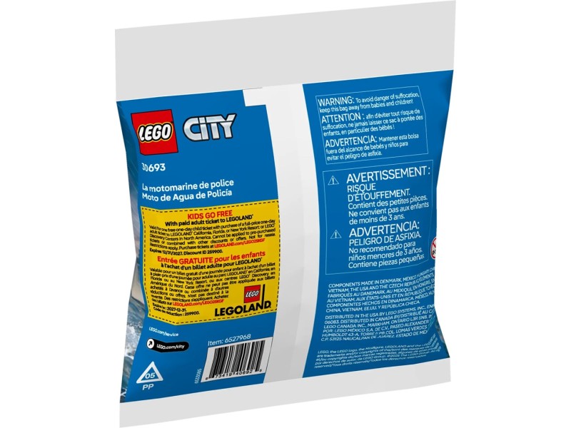 LEGO CITY 30693 Police Water Scooter