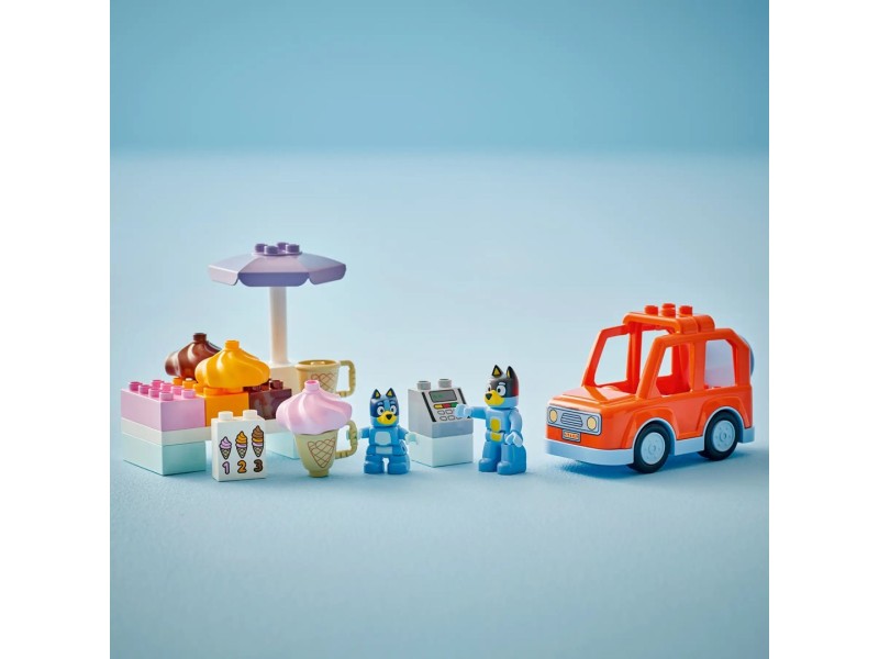 LEGO BLUEY 10458 Ice Cream Trip with Bluey