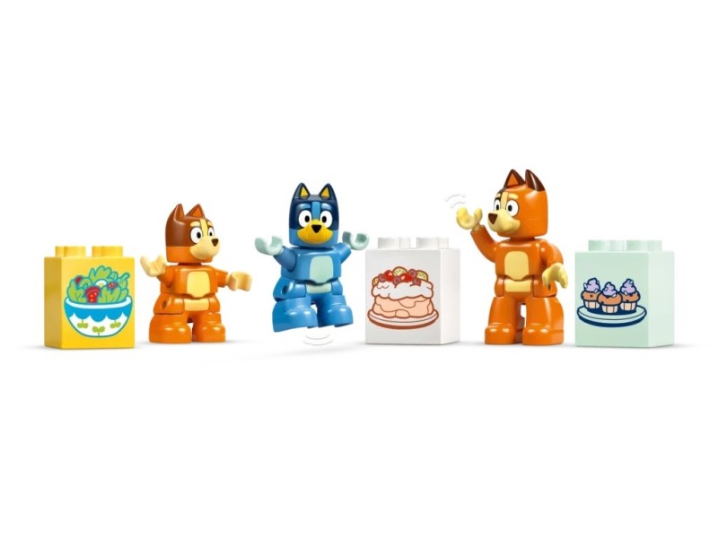 LEGO BLUEY 10459 Bluey's Family House with Memory Game