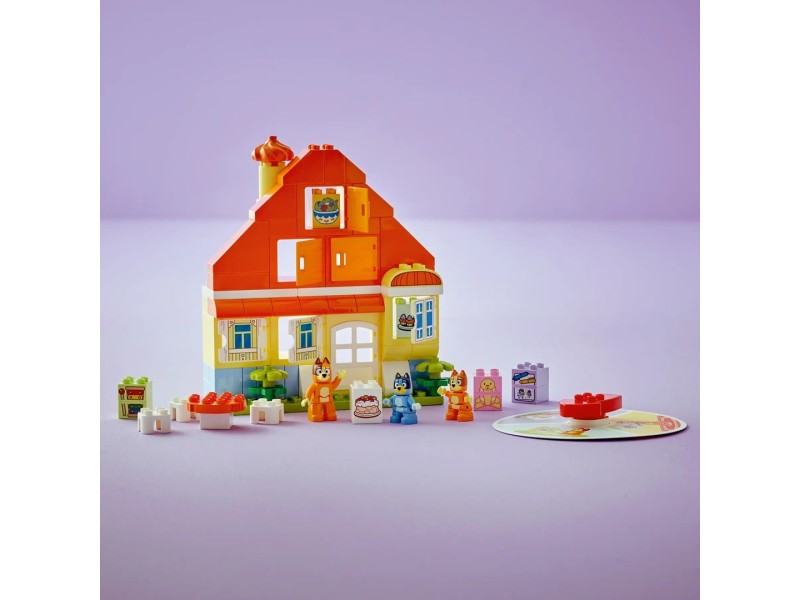LEGO BLUEY 10459 Bluey's Family House with Memory Game
