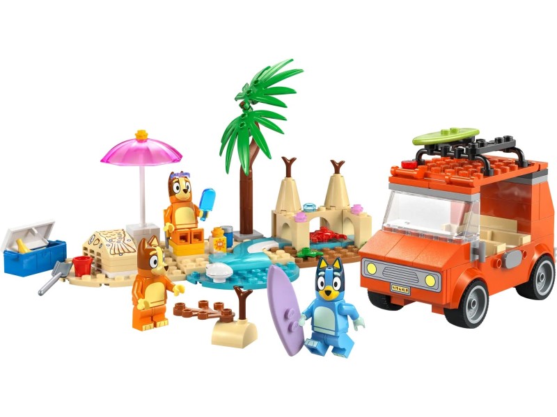 LEGO BLUEY 11202 Bluey's Beach & Family Car Trip