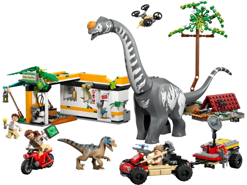 LEGO JURASSIC WORLD 76973 Raptor & Titanosaurus Tracking Mission