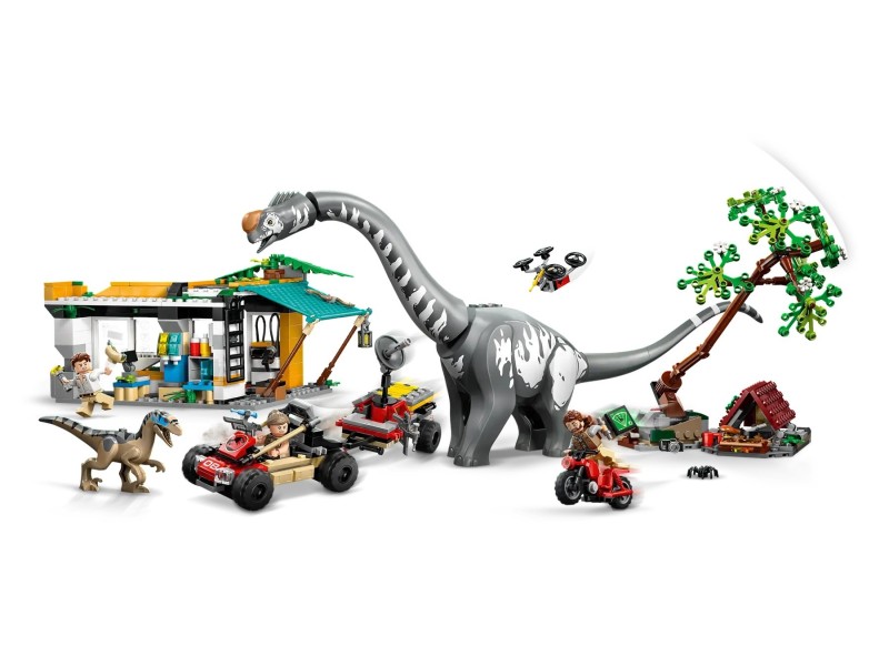 LEGO JURASSIC WORLD 76973 Raptor & Titanosaurus Tracking Mission