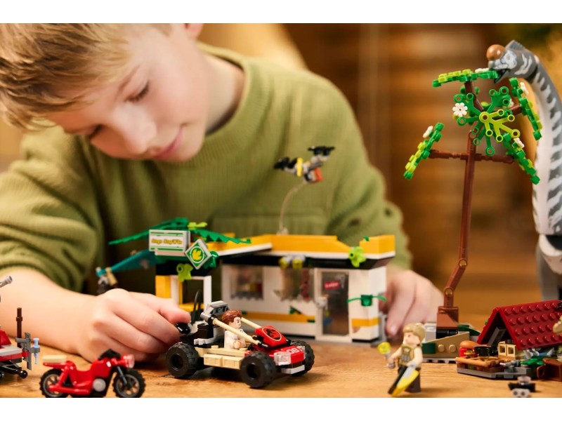 LEGO JURASSIC WORLD 76973 Raptor & Titanosaurus Tracking Mission