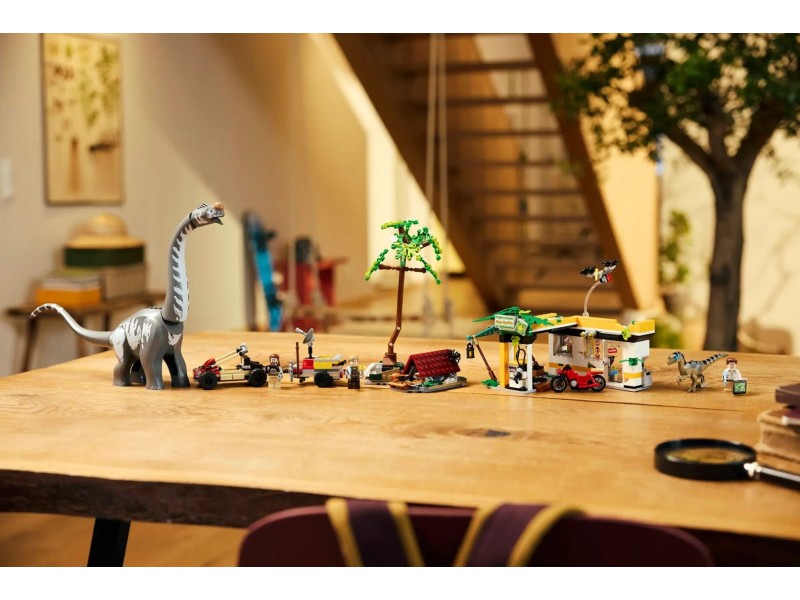 LEGO JURASSIC WORLD 76973 Raptor & Titanosaurus Tracking Mission