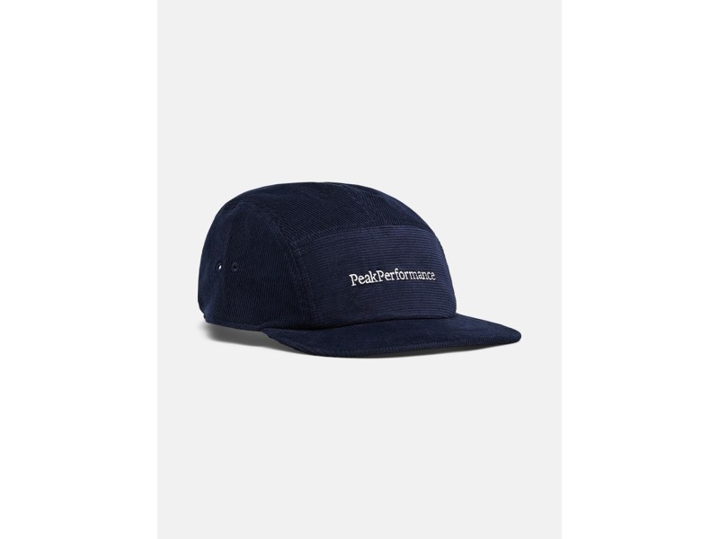 Peak Performance Cord Cap, blue - HERE