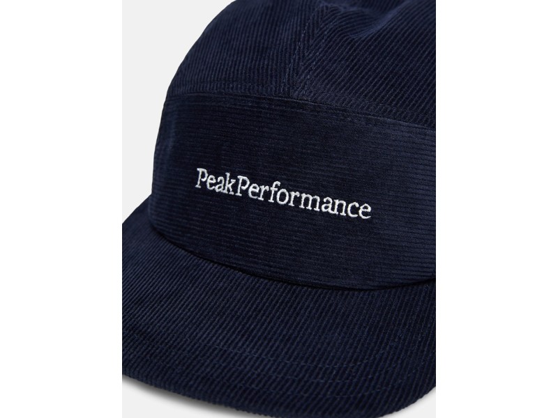Peak Performance Cord Cap, blue - HERE