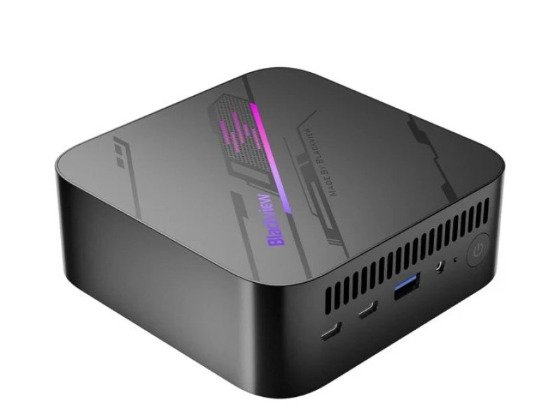 Blackview Mini PC MP100 Ryzen 7-5825U 16 GB DDR4 512GB SSD Windows 11 Pro Black