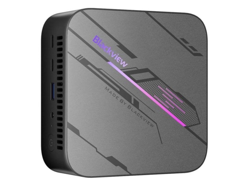Blackview Mini PC MP100 Ryzen 7-5825U 16 GB DDR4 512GB SSD Windows 11 Pro Black