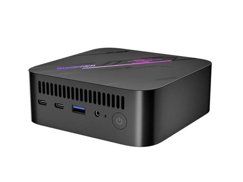 Blackview Mini PC MP100 Ryzen 7-5825U 16 GB 1 TB SSD Windows 11 Pro Black