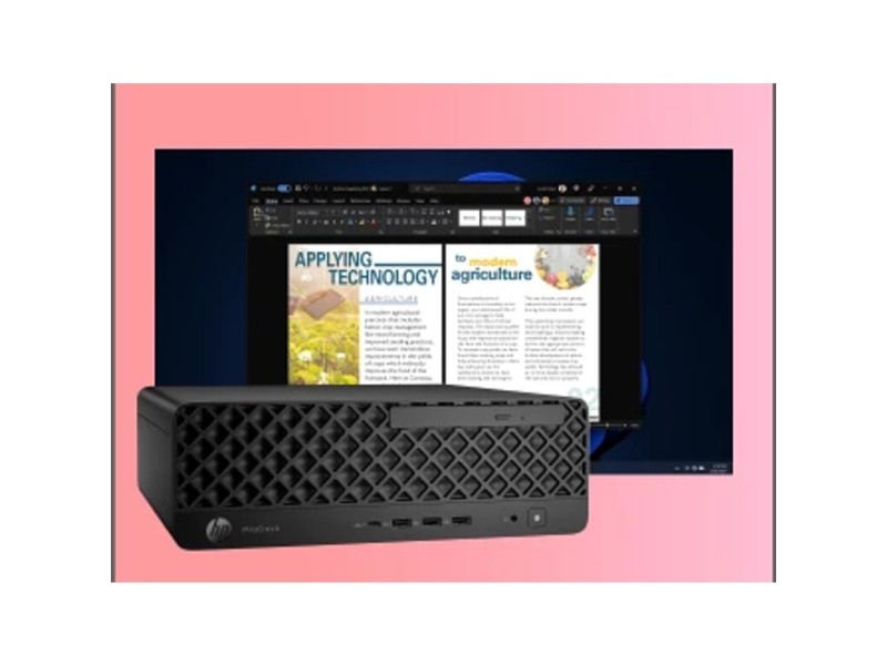 HP ProDesk 4 SFF G1i Desktop AI PC Intel Core Ultra 7 265 16 GB DDR5-SDRAM 1 TB SSD Windows 11 Pro Black