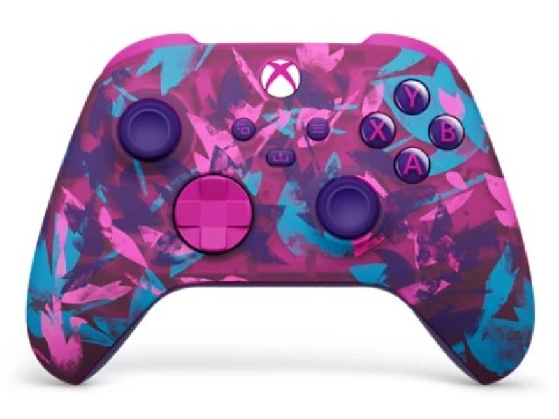 Microsoft Xbox Wireless Controller – Heart Breaker Special Edition Blue, Pink, Purple Bluetooth Gamepad Analogue / Digital Android, PC, Xbox One, Xbox Series S, Xbox Series X, iOS