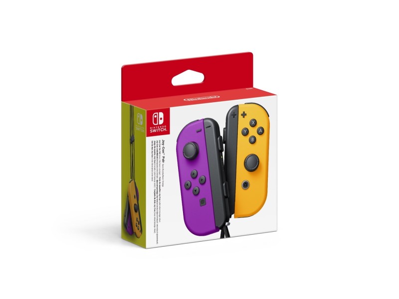 Nintendo Joy-Con Black, Orange, Purple Bluetooth Gamepad Analogue / Digital Nintendo Switch