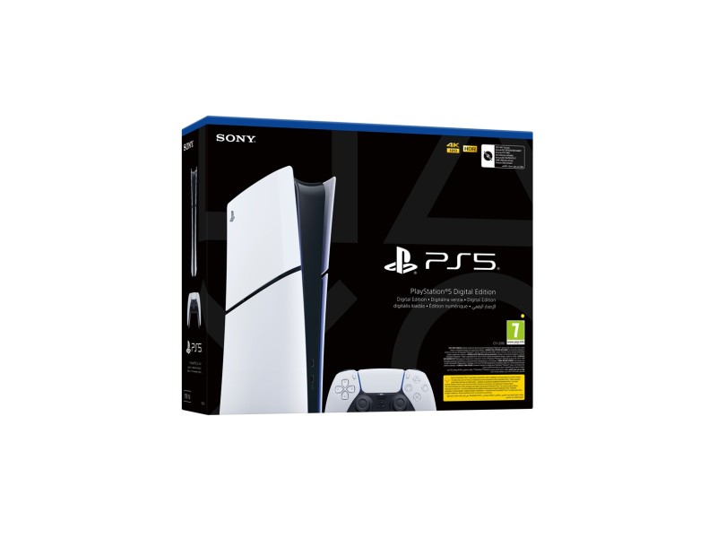 Console Sony PlayStation 5 Digital Slim Edition 1TB SSD Wi-Fi Black, White