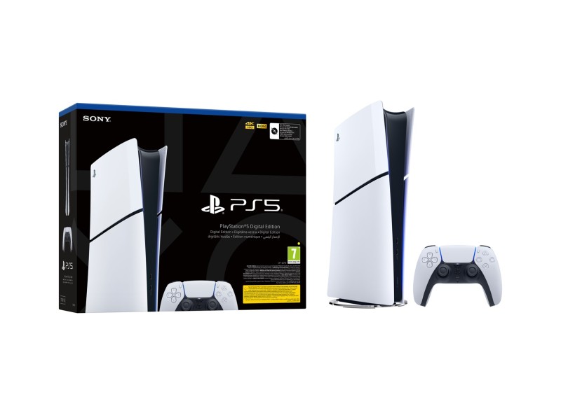 Console Sony PlayStation 5 Digital Slim Edition 1TB SSD Wi-Fi Black, White