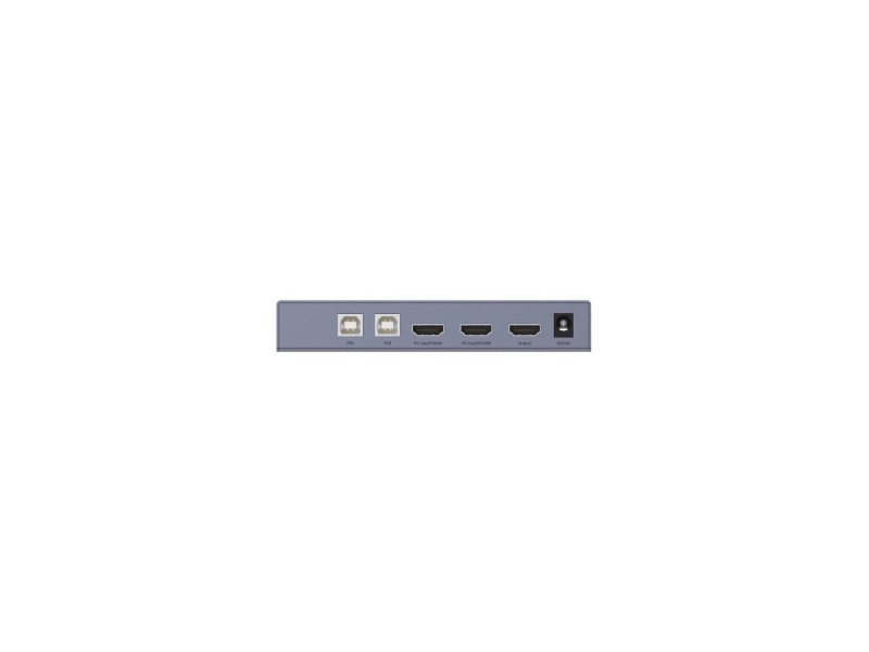 UNITEK V307A KVM switch Grey