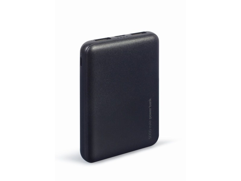Gembird PB05-02 power bank Lithium Polymer (LiPo) 5000 mAh Black