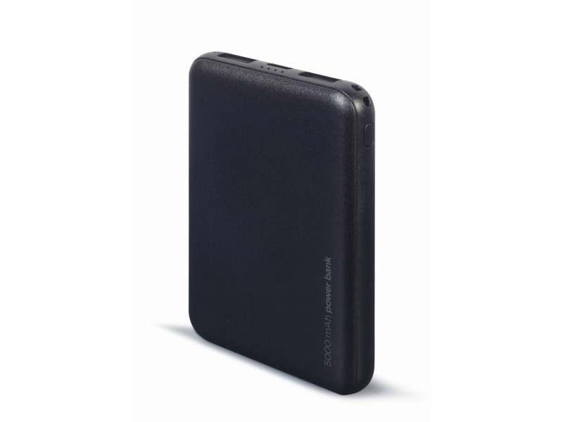 Gembird PB05-02 power bank Lithium Polymer (LiPo) 5000 mAh Black