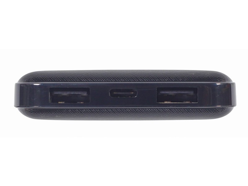 Gembird PB10-02 power bank Lithium Polymer (LiPo) 10000 mAh Black Gembird PB10-02 power bank Lithium Polymer (LiPo) 10000 mAh Black