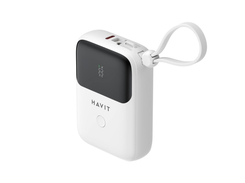 Havit PB5215 - 10000mAh Powerbank, white