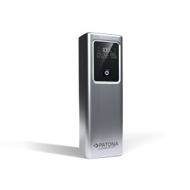 PATONA Platinum Powerbank Luxury One PD100 | 20000mAh | PD 100W | USB-C + USB-A Silver, Black