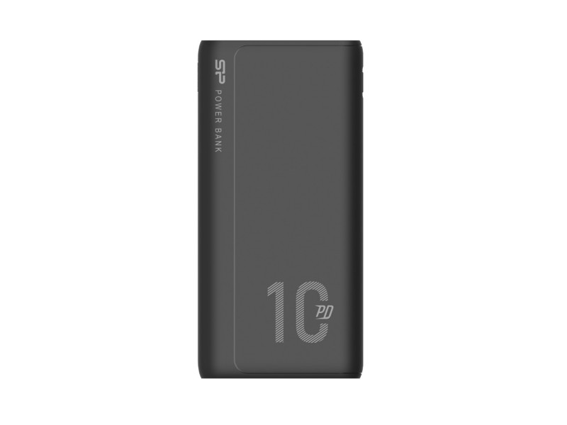 SILICON POWER QP15 Powerbank External battery 10000 mAh 2x USB QC 3.0 1x USB-C PD (SP10KMAPBKQP150K) Black