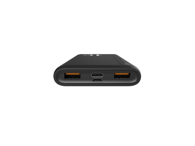 SILICON POWER QP15 Powerbank External battery 10000 mAh 2x USB QC 3.0 1x USB-C PD (SP10KMAPBKQP150K) Black