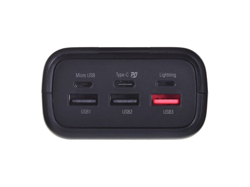Silicon Power QX55 Powerbank Lithium Polymer (LiPo) 30000 mAh Black