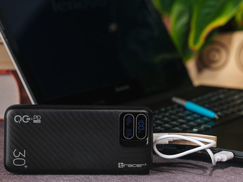 Tracer Blaze 30000 mAh 65 W, Black