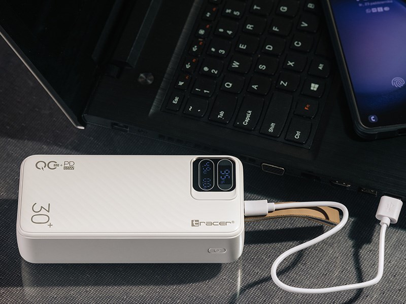Tracer Blaze 30000 mAh 65 W, White