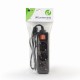 Gembird EG-PSU3-01 power extension 0.6 m 3 AC outlet(s) Indoor Black