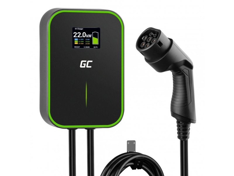 Green Cell EV Powerbox 22kW with Plug-In cable
