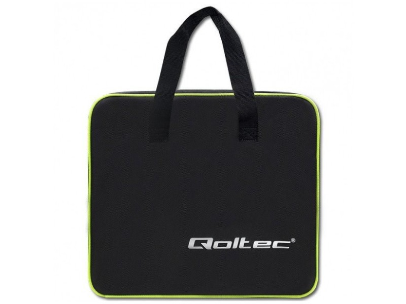 Qoltec 52465 Mobile charger for EV 2-in-1 Type2 with regulation | 3.5kW | 230V | LCD | Portable | Wallbox | 5m Qoltec 52465 Mobile charger for EV 2-in-1 Type2 with regulation | 3.5kW | 230V | LCD | Portable | Wallbox | 5m