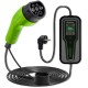 Qoltec 52465 Mobile charger for EV 2-in-1 Type2 with regulation | 3.5kW | 230V | LCD | Portable | Wallbox | 5m Qoltec 52465 Mobile charger for EV 2-in-1 Type2 with regulation | 3.5kW | 230V | LCD | Portable | Wallbox | 5m