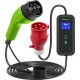 Qoltec Mobile charger for EV cars 2-in-1 Type 2 7kW 230V CEE 3 PIN