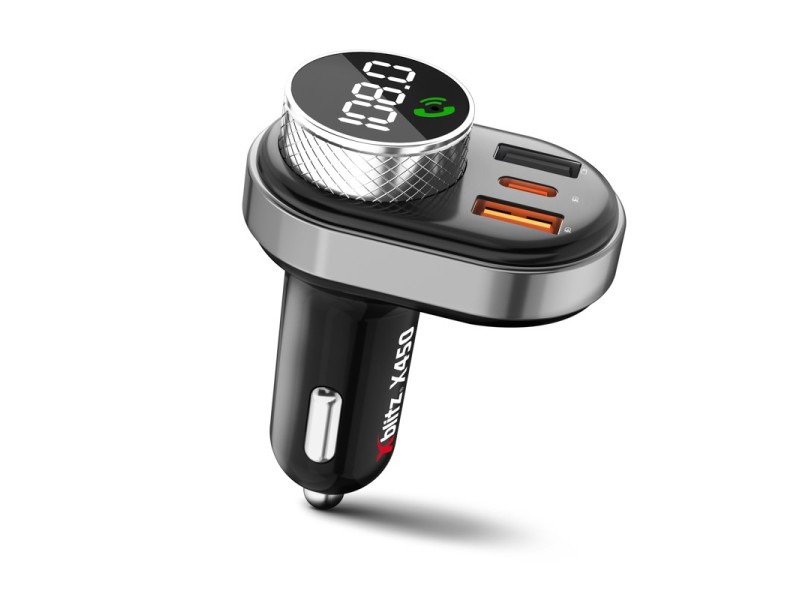 XBLITZ HANDS-FREE KIT WITH FM TRANSMITTER X450