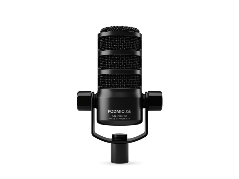 RØDE PodMic USB Black Studio microphone