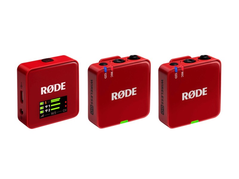 RØDE Wireless GO III Red - wireless microphone system (red)